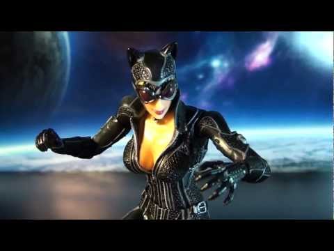 R259 Square Enix Play Arts Kai Batman Arkham City Catwoman Action Figure Review