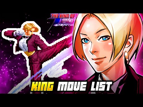 KING MOVE LIST - The King of Fighters 2002 Unlimited Match (KOF2002)