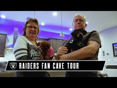 A Silver and Black Takeover | Fan Cave Tour | PPG | Las Vegas Raiders