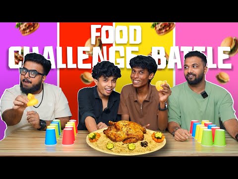 FOOD BATTLE CHALLENGE 🥹🔥 || UNLIMITED FUN 😂