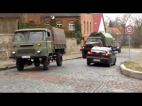 Manöver 60 Jahre NVA in Großalsleben