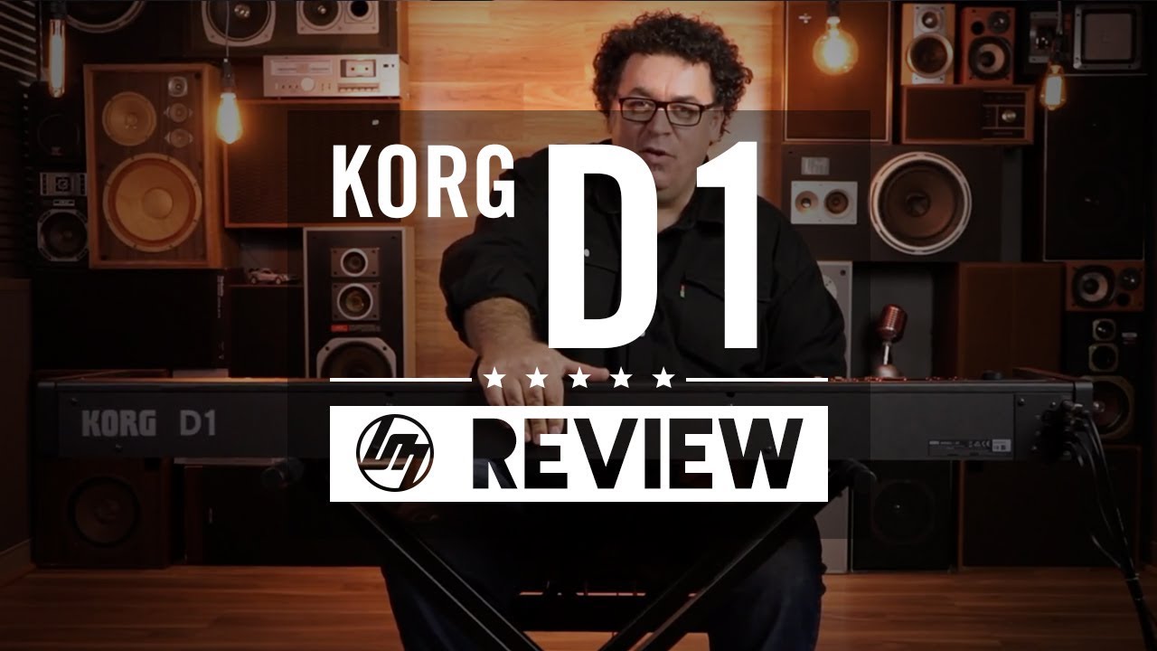 Korg D1 Digital Piano - Black