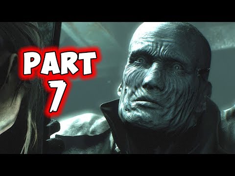 RESIDENT EVIL 2 REMAKE Walkthrough Gameplay Part 7 - WHO IS THAT?