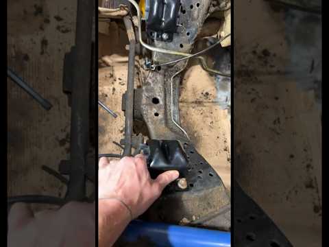 You have to swap the engine mounts when going from a V6 to a V8 on a g body #theroygarage