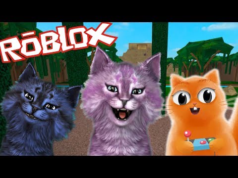 РОБЛОКС ЧЕЛЛЕНДЖ с ДЖЕМОМ И ЛЕО roblox Epic Minigames говорящая КОШКА ЛАНА играет
