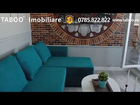 Garsoniera de lux mobilata cu terasa de vanzare in Sibiu Henri Coanda