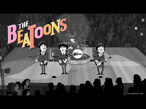 The Beatoons - BEATOONMANIA-1 - The Washington Coliseum. official @alvar0rtega.