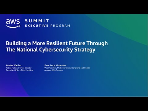 AWS Summit Washington DC 2023  - Building a More Resilient Future