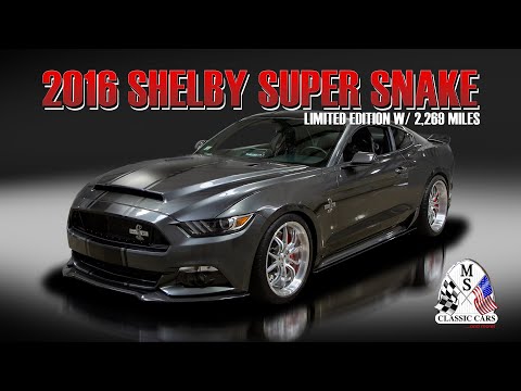 2016 Ford Mustang Shelby Super Snake (CC-1271849) for sale in Seekonk, Massachusetts