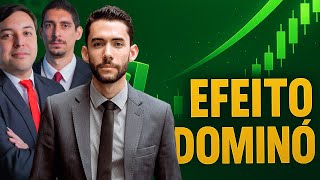 Efeito dominó: Ibovespa leva 18 ações a máximas e espalha otimismo pela Bolsa