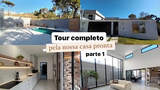 Abri minha casa para vocês 🏡 mostrei cada cantinho • vem se inspirar 🫶