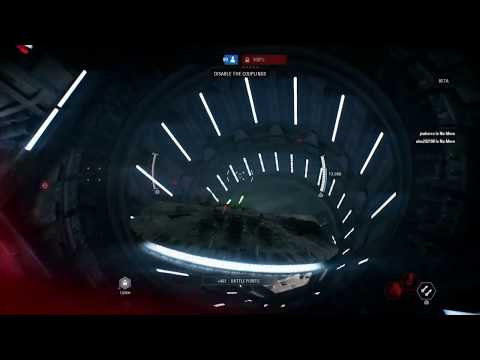 Star Wars Battlefront II Beta: Millennium Falcon Gameplay