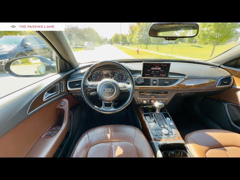 2015 Audi A6 AWD 2.0T Quattro Premium Plus POV Test Drive