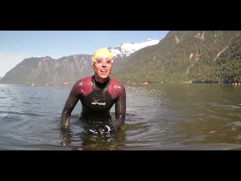 How cold is the Patagonman Xtri swim?