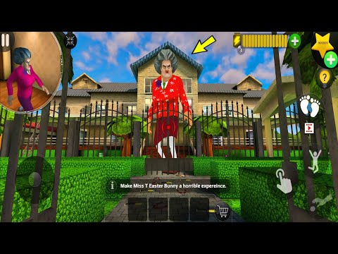 GIANT Miss T Shows Her NEW Outfit! 😱 | Scary Teacher 3D