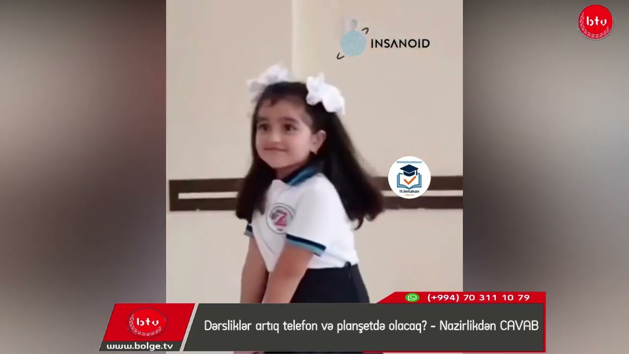 Dərsliklər artıq telefon və planşetdə olacaq? – Nazirlikdən CAVAB