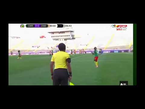 AFCON Women championship 2022. (Cameroon vs Zambia)Nchout Ajara goal refuse because of offside ❌❌