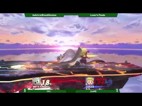 Construct 38 - OGC(Meta Knight) vs ZenPB(Lucas) - Smash 4 LFs