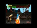 MK1 Scorpion Bio Special Moves Fatality Ending