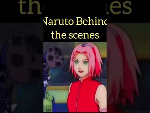 Naruto behind the scenes 😆