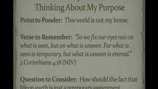 RE: The Purpose Driven Life By Rick Warren (Chapter 6)