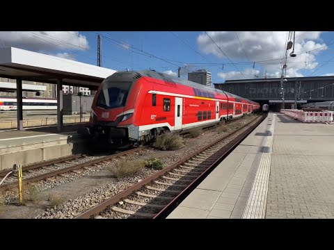 Vollgasmitfahrt im Skoda MNE von München Hbf nach Petershausen(Obb) Vmax. 190 km/h