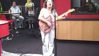 Teena Marie performs live in the Red Velvet Cake Studio.