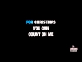 karaoke - I'll Be Home For Christmas in the Style of 'Linda Ronstadt' with lyrics