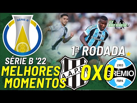 [Série B '22] 1ª Rodada | Ponte Preta 0 X 0 Grêmio | Melhores Momentos | TV ARTILHEIRO