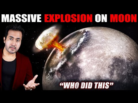 Massive EXPLOSION Caught On MOON | NASA Scientists Reveal The Real Reason
