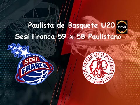 Campeonato Paulista de Basquete U20 - Sesi Franca 59 x 58 Paulistano - 12/10/25