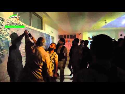 اقتحام أحد مواقع النظام اللواء 52 في محافظة درعا من قبل فرقة القادسية