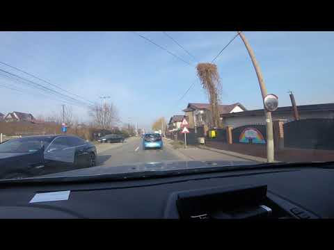 Iași City - Rediu, a car walk, road to