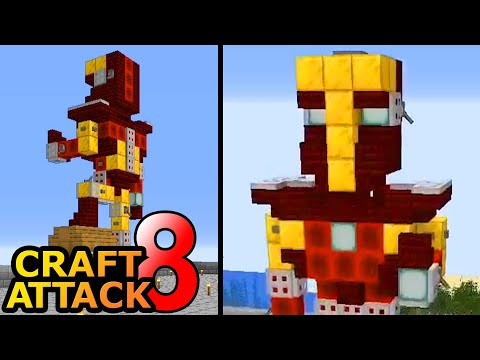 Iron Man Prank von Croco! - Minecraft Craft Attack 8 #89