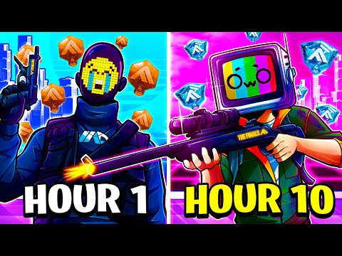 I Spent 10 HOURS Playing Light Build in The Finals as a NOOB!