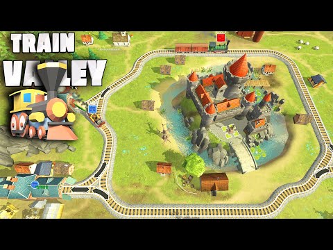 This is the Most Thrilling & Overwhelming Railway Builder I Ever Played... | Train Valley Gameplay