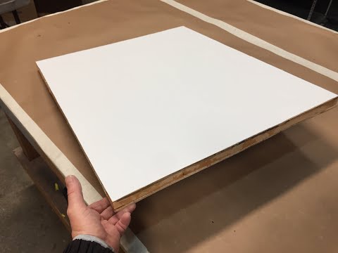 How to Build RV Fiberglass Filon Plywood Foam Composite Sandwich Wall