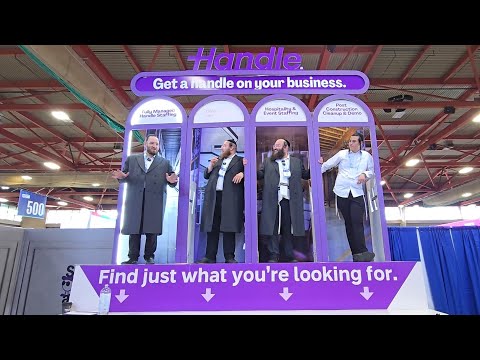 At the Satmark Expo — I must say, it's been quite an interesting show!