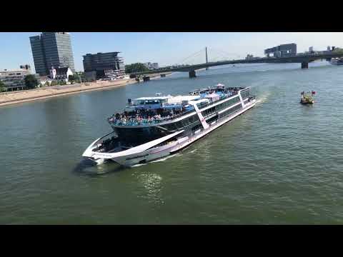 MS RheinEnergie -  Ein Schiff der Superlative! - Köln am Rhein