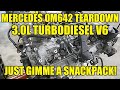 Mercedes OM642 3.0L TurboDiesel V6 Teardown. This is Exactly How NOT To Treat Your Car!