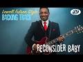 Reconsider Baby Blues Backing Track In G Lowell Fulson West Coast Style Jam Track