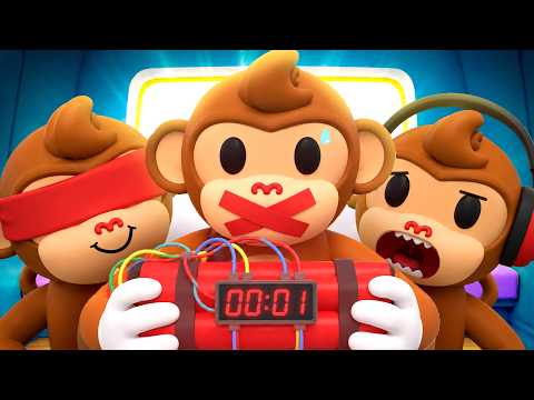3 MACACOS E 1 BOMBA (olha no que deu)