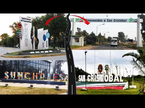 117 De Sunchales a San Cristobal, Santa Fe, Argentina #viaje #virtual #drone #turismo #travel