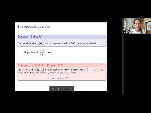 Annika Heckel (LMU), How does the chromatic number of a random graph vary?