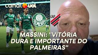 PALMEIRAS SE DEFENDE BEM E CONSEGUE VITÓRIA IMPORTANTE, ANALISA MASSINI EM PALMEIRAS 1 X 0 ATHLÉTICO