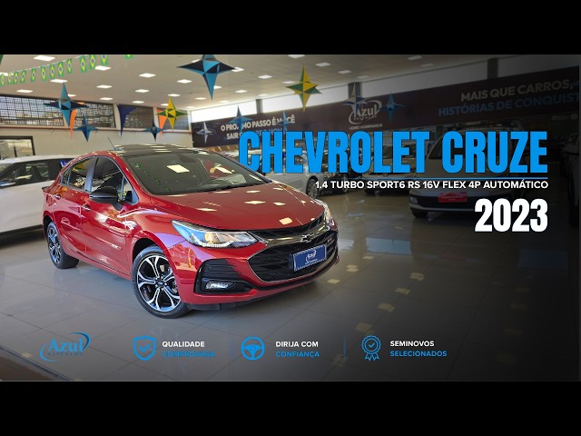 Vídeo CHEVROLET CRUZE 1.4 TURBO SPORT6 RS 16V FLEX 4P AUTOMÁTICO