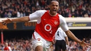Die besten Treffer des Thierry Henry für den Arsenal FC