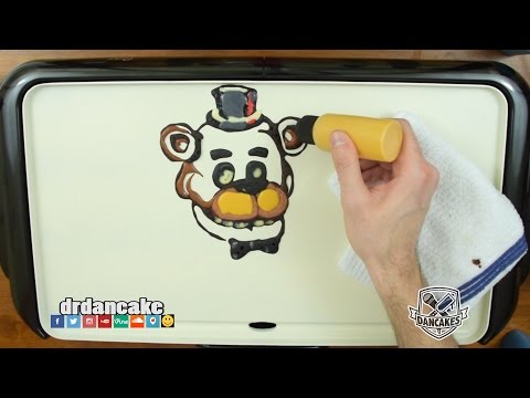 Five Nights at Freddy's Pancake Art