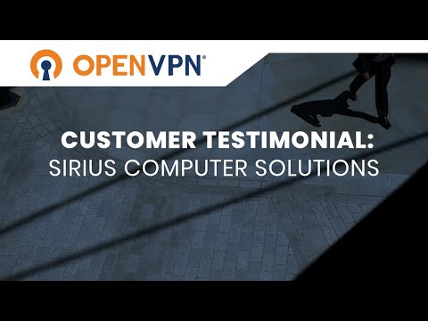 Sirius Computer Solutions﻿﻿ - Customer Success Story(Marvin Parkinson - Senior Solutions Specialist)