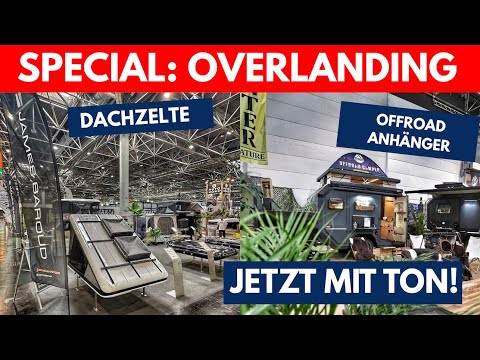 Dachzelte & Offroad Anhänger - Caravan Salon Düsseldorf 2025 - MESSERUNDGANG